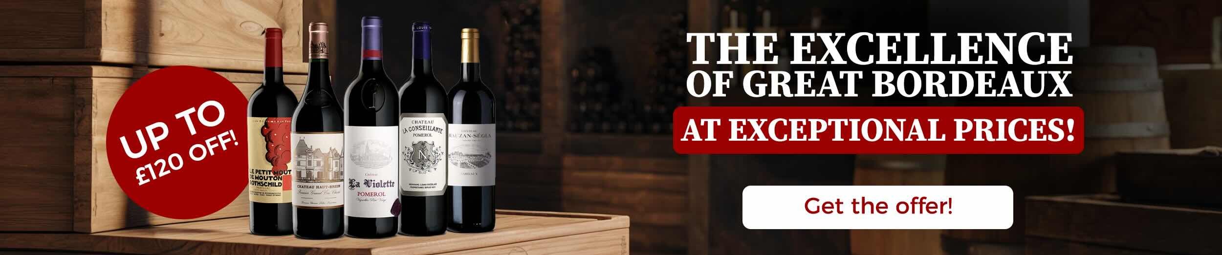 Grands Crus French Bordeaux Wines at exceptional prices